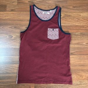 SOLD - Missoni for Target Men’s Tank Top Shirt Size S Red